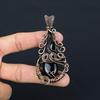 Black Onyx Jewelry, 999 Copper Wire Wrapped Pendant Handmade Gemstone Jewelry, Gifts For Wife Brand New Pendant
