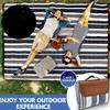 All-Season Picnic Mat - Tear-Resistant, Machine Washable, Easy Carry Blanket