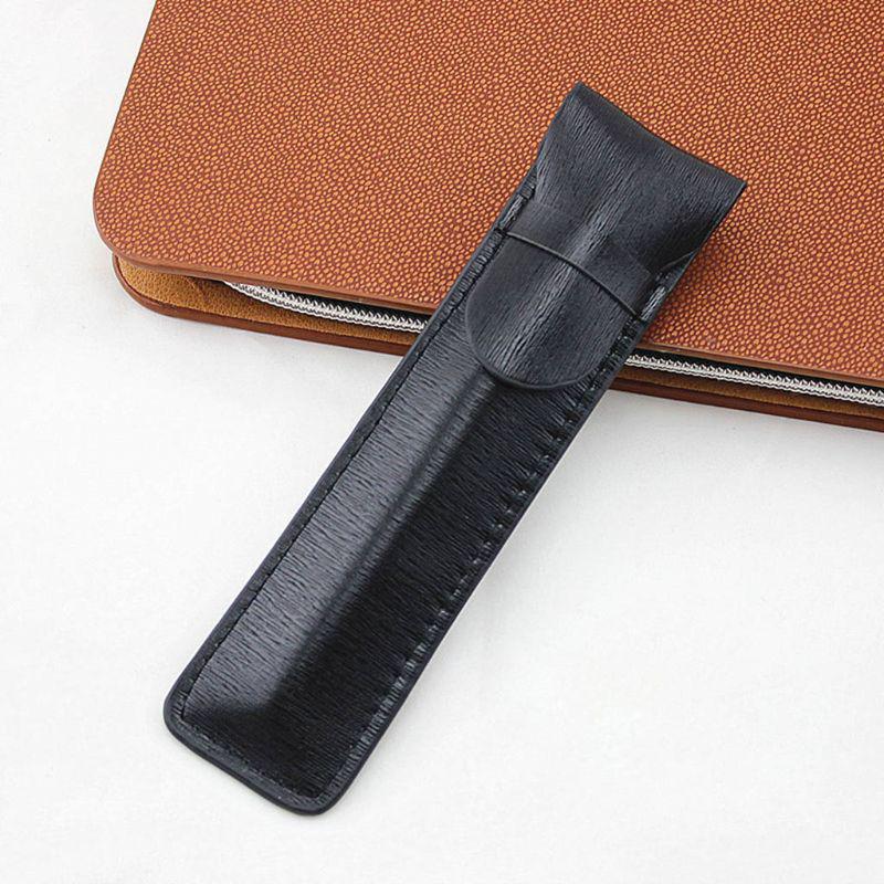 Retro Fountain Pens Case Pencils Bag One Single Writing Holder Supplies Storage