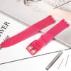 Силиконовый Ремешок Для Swatch SFS103 SFV107 SFN120 SFK397 SFK360 SFK361 Браслет для Часов 16мм Женский Водонепроницаемый Аксессуары для Часов