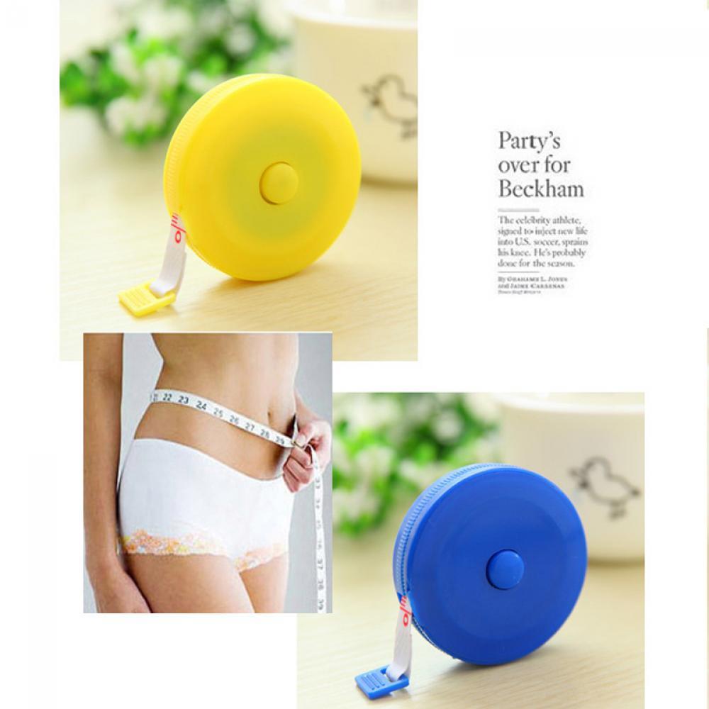 3PCS 1.5M/60inch Beauty Creative Dieting Cloth Making Sewing Measure Ruler Retractable Tape