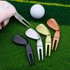 Spacecraft Golf Green Fork Magnetic Golf Ball Marker Golf Accessories Divot Fork  Play Golf