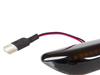 BMW X3 E83 LED side turn signal, SMOKED, REGULAR, 2 pcs., SET