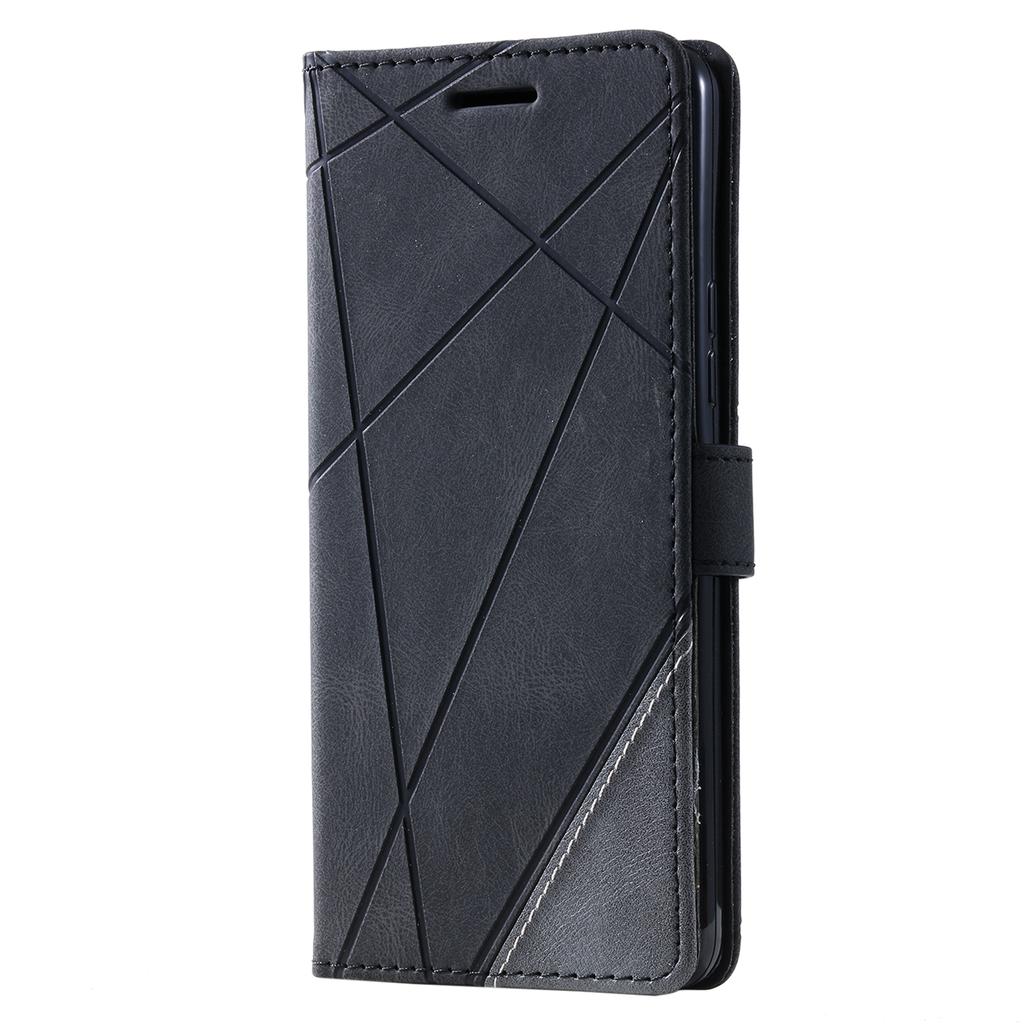 For Samsung Galaxy A35 5G Phone Stand Cover Anti-Scratch PU Leather Wallet Mobile Phone Case