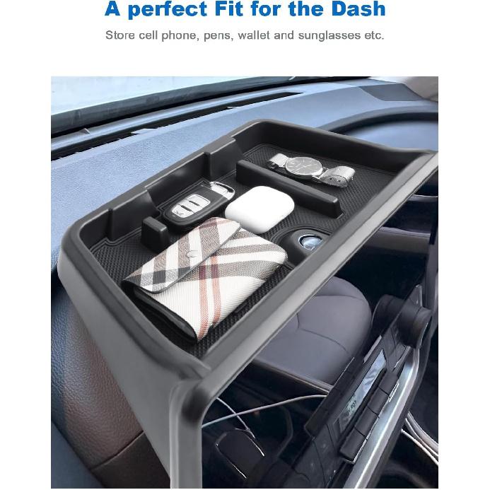 CDEFG Для 2024 2025 2026 Toyota Grand Highlander Ящик для хранения на приборной панели 12,3-дюймовый экран Совместим с 2024 2025 2026 Toyota Grand Highlander