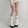 Lolita Knitted Leg Warmer Socks Elastic Versatile Leg Covers New Y2K Warmers Socks