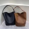 Large Capacity Handbag Shopper with Small Bag Korea Bucket Tote for Women Sling Shoulder Bag