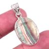 Подвеска из натурального флюорита, ручная работа, из стерлингового серебра 925 пробы, 1,25 дюйма, A1O75