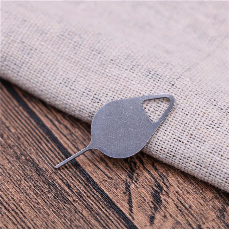 10pcs Sim Card Tray Ejector Eject Pin Open Key Removal Tool for IPhone Samsung Phone