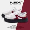 Global Thick-soled Niche Design Sense Little White Shoes Women's ZHQ3607 Spring Women's Shoes New Trend Versatile Board Shoes Women