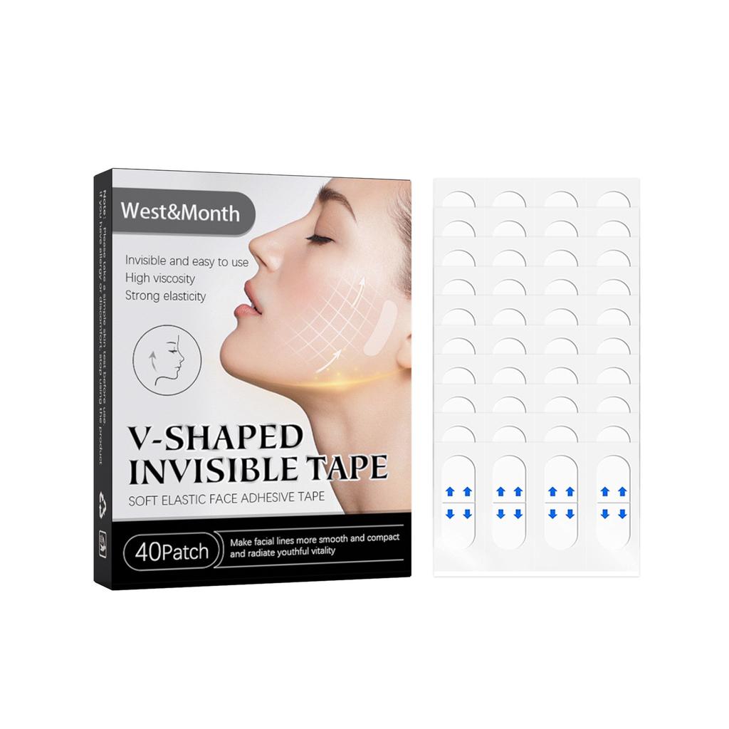 Face Lifter Tape Instant Face Lifting Sticker Lift Sticker Wrinkle Lifting Patches For V-Line Face 40pcs