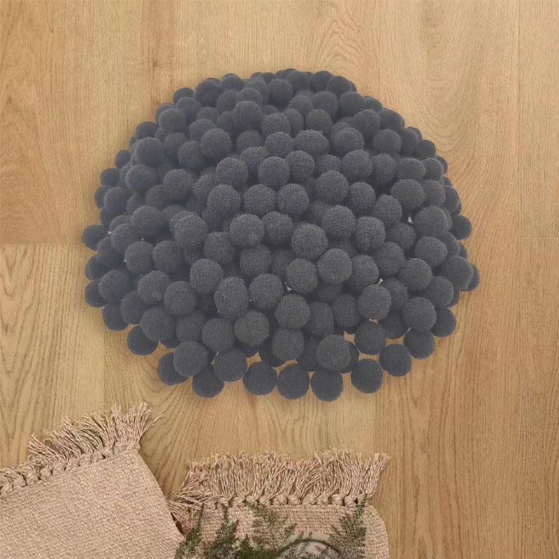 Детские игрушки Мягкие аксессуары Многоцветный 10/15 мм Свадебный декор Швейное ремесло Материал ручной работы Сделай сам Пушистые украшения Помпон Плюшевый шар Помпоны Аксессуары