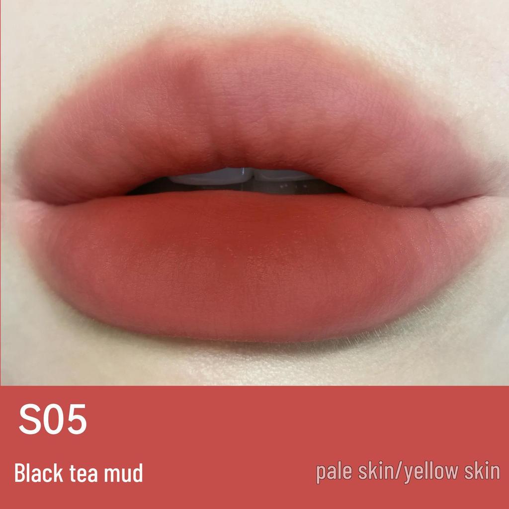 AZTK Матовая помада-мусс для губ с нелипкой текстурой - Телесный оттенок, Стойкая помада