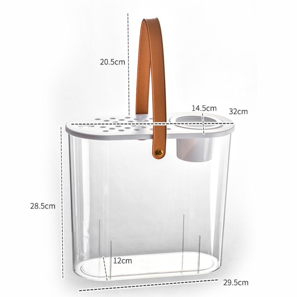 Мини-пластмассовый аквариумный цилиндр, аквариум с золотыми рыбками, ведро для рыбы, чаша для золотых рыбок, резервуар для просмотра