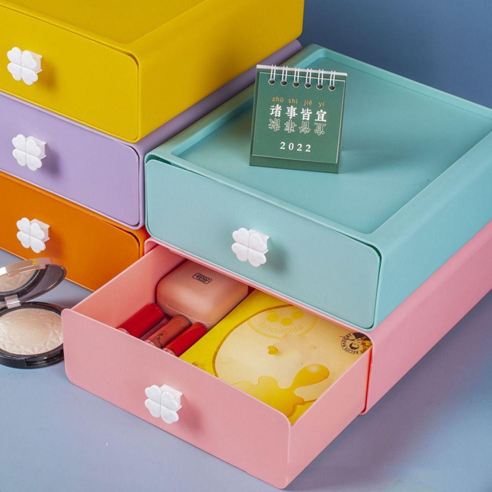 Органайзер для стола Macaron, штабелируемые настольные ящики для хранения, ящик для домашнего офиса