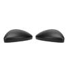 Крышка зеркала заднего вида с надежной защитой от царапин, точная посадка, черная крышка бокового зеркала для автомобилей