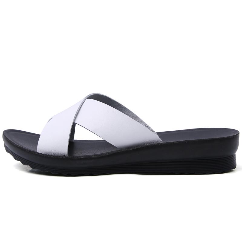 Женские летние босоножки-бустеры на танкетке и платформе