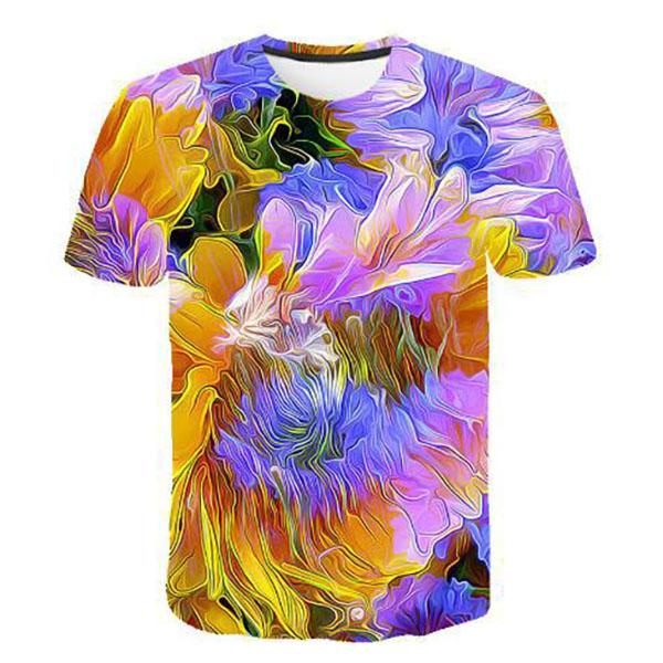 Футболка с принтом аниме 3D, мультяшные футболки с круглым вырезом и коротким рукавом, дышащие мужские футболки, весна-лето, большие размеры, свободная мужская одежда