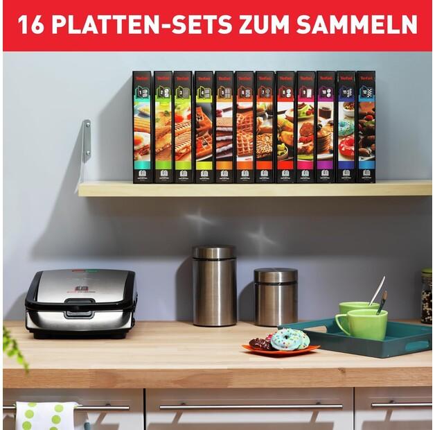 Waffle Maker Tefal Snack Collection SW854D16