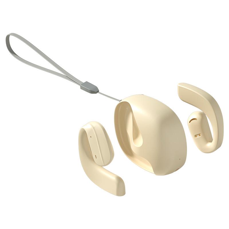 BY01 Маленький кокосовый шар H585 Беспроводные наушники с костной проводимостью Bluetooth для спорта с заушным креплением