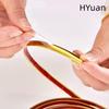 HYuan 1 шт. 3 метра/118,11 дюйма самоклеящаяся однослойная декоративная ПВХ-лента, для потолка, стены, рамы двери, окна, настенная декоративная лента