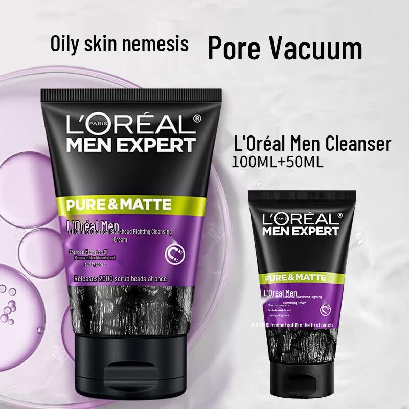 L'Oréal Men's Charcoal Anti-Blackhead Cleanser