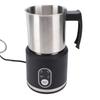Electric Milk Frother 4 In 1 Stainless Steel Large Capacity Detachable Electric Hot Cold Foam Maker