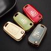 TPU Car Folding Key Case Cover Shell Fob for Chevrolet Cruze Aveo Trax Sail Malibu for Opel Vauxhall Astra Corsa Meriva Insignia