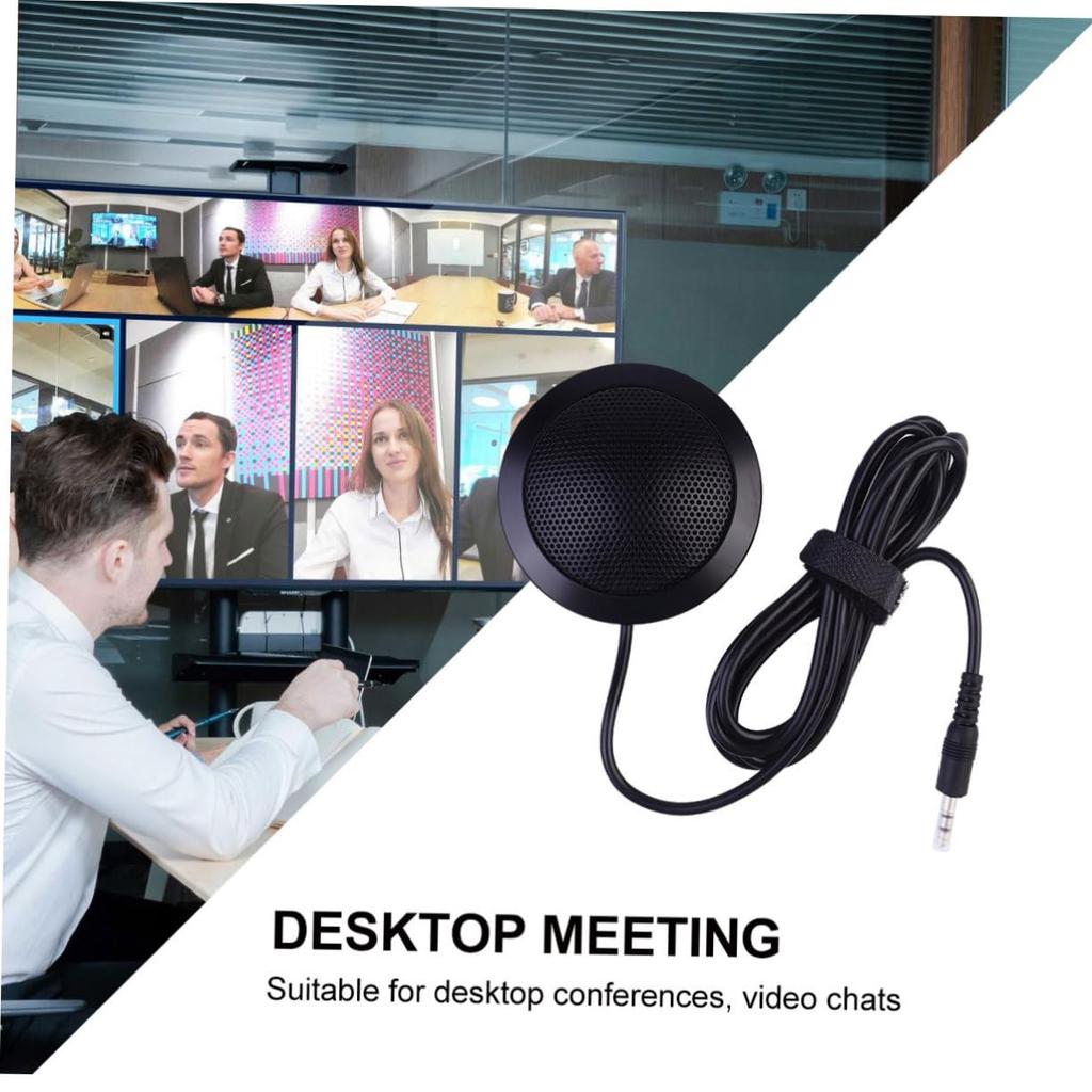 VICASKY Коллекция звуков для ПК Всенаправленный Компьютерный Расширяемый Настольный для Онлайн-звонков Видео Голос Веб-поиска Микрофон, 3,5 мм Микрофон, 360°