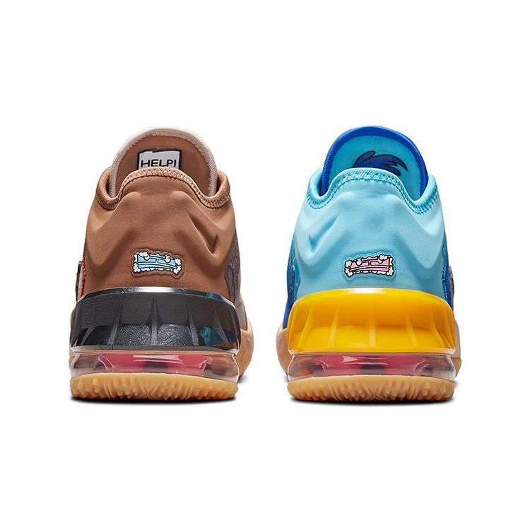 Nike LeBron 18 Low Wile E. Против Дорожного Бегуна Space Jam GS DJ3760-401
