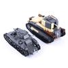 Compatible Tank Model Weapon Military Base War Scene Soldier Small Particle Building Block Assembly