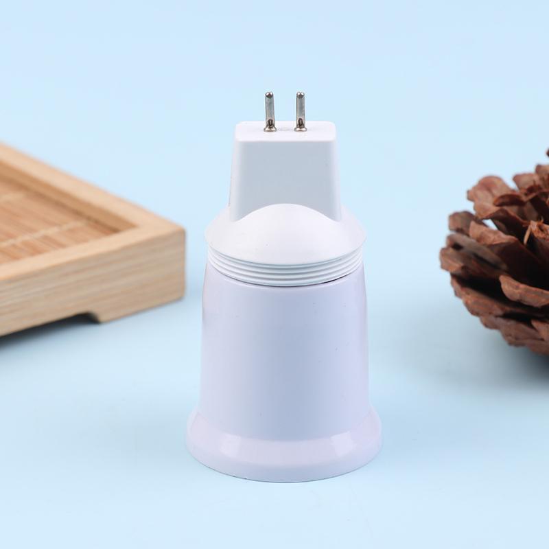 Патрон для лампы MR16 G5.3 с вилкой, замененный на резьбовой патрон, держатель лампы, переходник-конвертер, винтовой патрон
