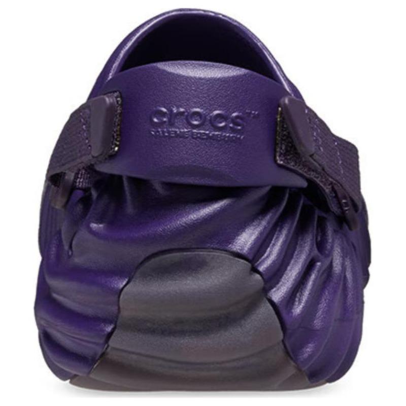 Crocs × Salehe Bembury Pollex Comfort Versatile Minimal Outdoor Breathable Clogs Unisex Blackcurrant Purple 207393-5BC