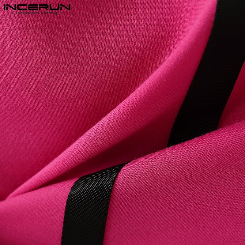 INCERUN Летние мужские футболки без рукавов с бретельками, майки-борцовки