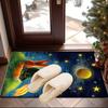 Prince's Nightly Embrace Carpet, Chair Rug,Rug for Office Bedroom living rooms, Doormat decor Fan Gift Christmas Gift