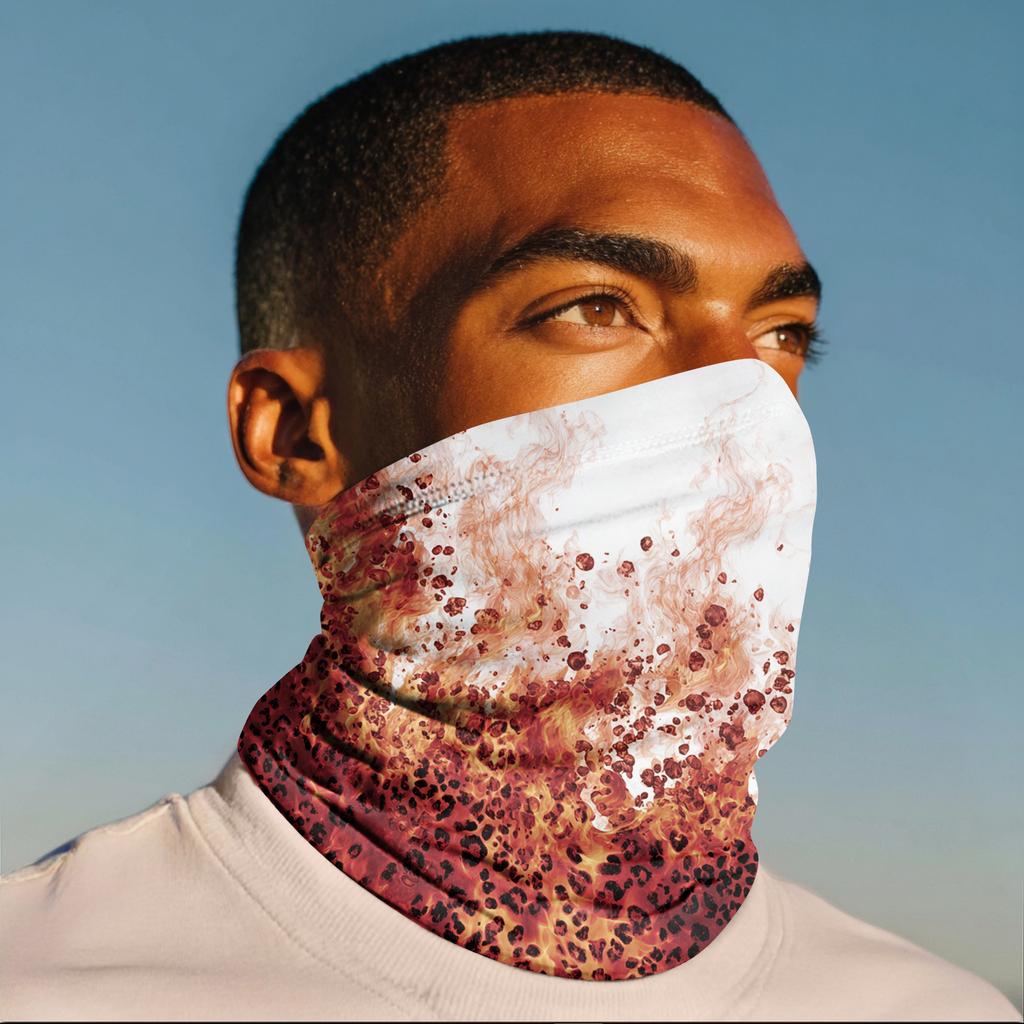 Outdoor Cycling Mask Fashion Printed Headscarf Neck Scarf