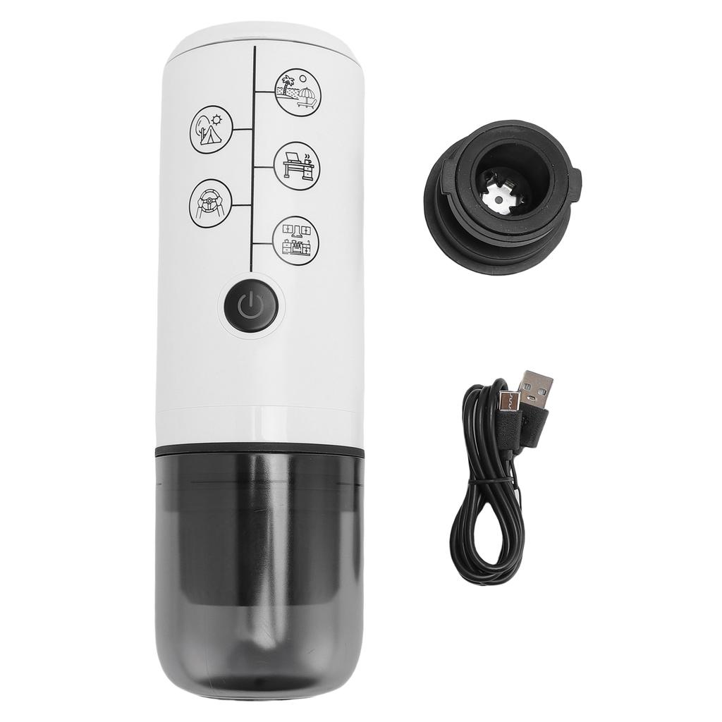 Автоматическая капсульная кофемашина Беспроводная Портативная 17 Бар Для Путешествий На Открытом Воздухе Использования в Автомобиле В Кемпинге