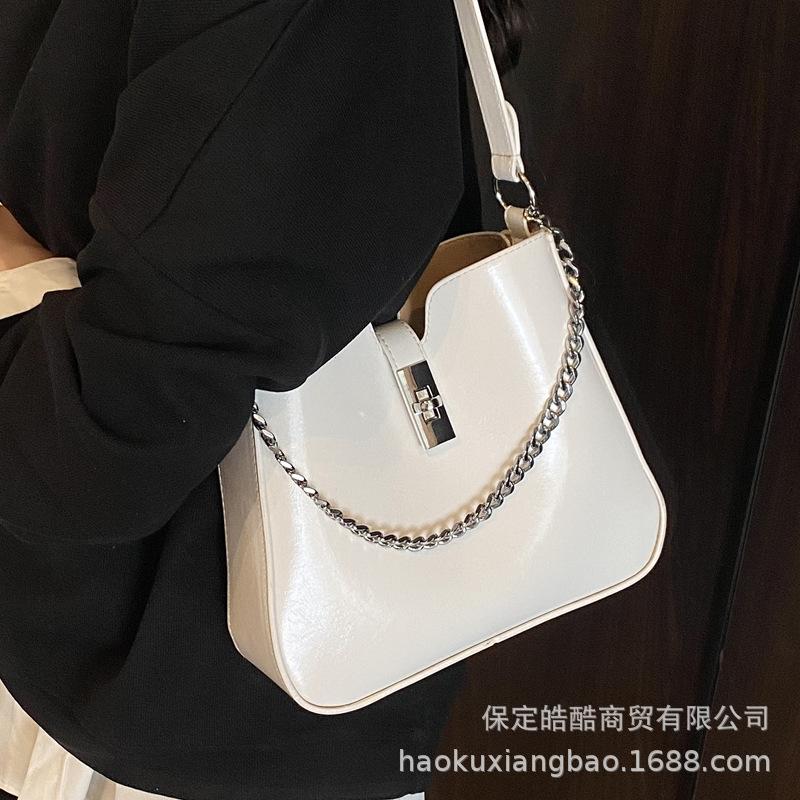 Премиальная сумка-тоут большой вместимости для поездок на работу, женская, 2025, новая, летняя, универсальная, на плечо, сумка-мессенджер, сумка-ведро для мамы