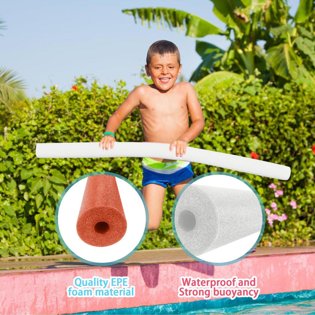 Полая 65*20*150 см перламутровая хлопковая палочка для плавучести в воде игровая палочка для обучения плаванию