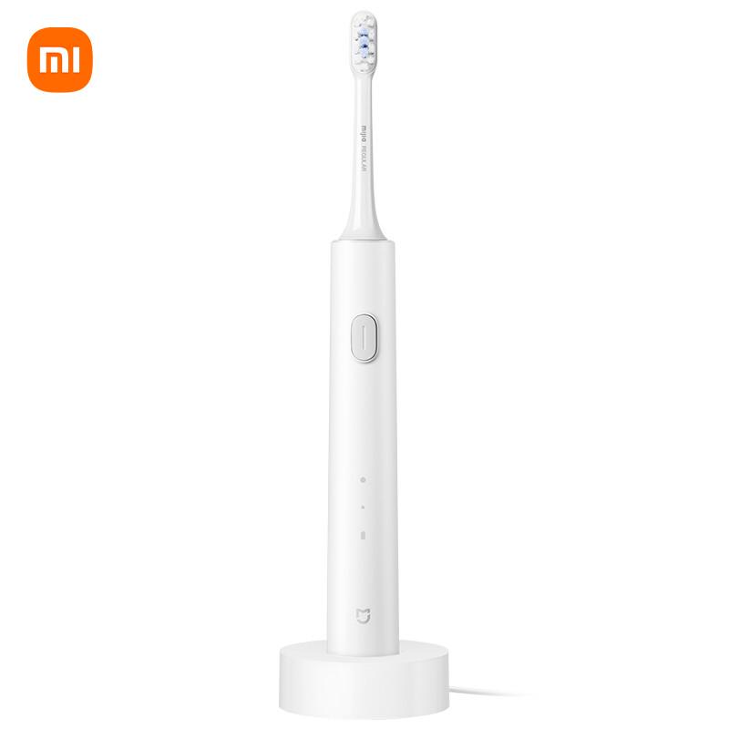 Звуковая электрическая зубная щетка Xiaomi Mijia T301, китайская вилка (адаптер в комплекте)
