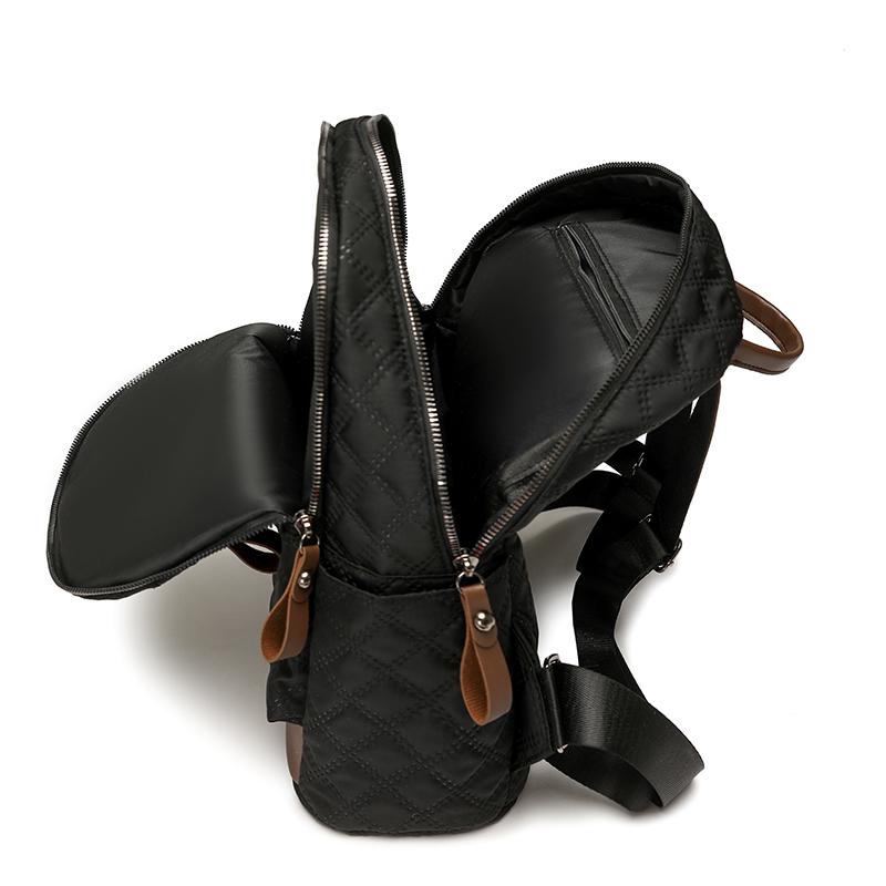 Рюкзак Студенческий Школьный Рюкзак Женский Легкий Ромбовидный Рюкзак