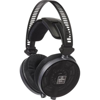 Audio-Technica ATH-R70x Профессиональные мониторные наушники открытого типа, проводные, DTM Mix Mastering, съемный кабель, черный цвет
