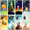 The Little Prince Fox Phone Case For Samsung Galaxy S20 S21 FE S10 Lite Note 20 10 Lite S8 S9 S10E S10 Plus Ultra Black Cover