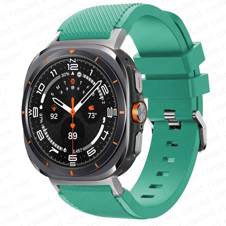 Силиконовый ремешок для Samsung Galaxy watch 7 FE 44 мм 40 мм браслет Аксессуары correa Спортивный браслет galaxy watch 7 ultra 47 мм 40 Ремешок
