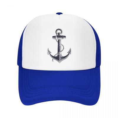 Модная Морская Якорь Тракерная Кепка Унисекс Женская Персонализированная Регулируемая Взрослая Матросская Приключенческая Бейсболка Уличная Кепка Snapback