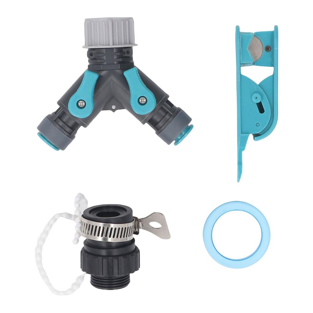 10м Набор для микрокапельного полива теплицы с трубкой, регулируемым соплом, системой полива сада для садовой грядки, двора, газона