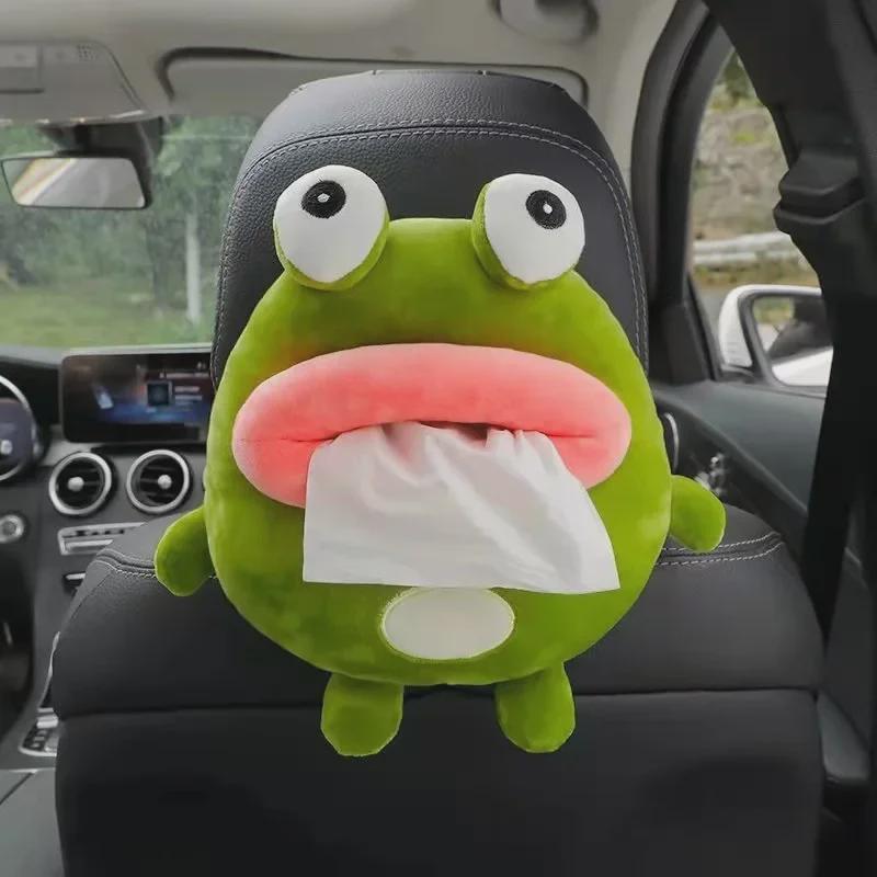 Мультяшная коробка с салфетками для женщин-водителей - Автомобильные аксессуары и домашний декор