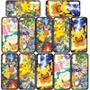 Чехол для iPhone 16 15 Xiaomi Redmi Note 14 13 12 11 Pro Max X 8 16e Samsung Galaxy S25 S24 S23 Moto OPPO Huawei Eevee Pokemon Pikachu милый чехол для телефона