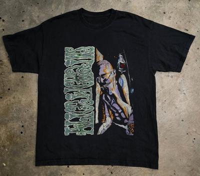 ГОРЯЧАЯ Alice In Chains Sickman Футболка Унисекс Хлопковая Черная Футболка Размер S-5XL Унисекс Футболка