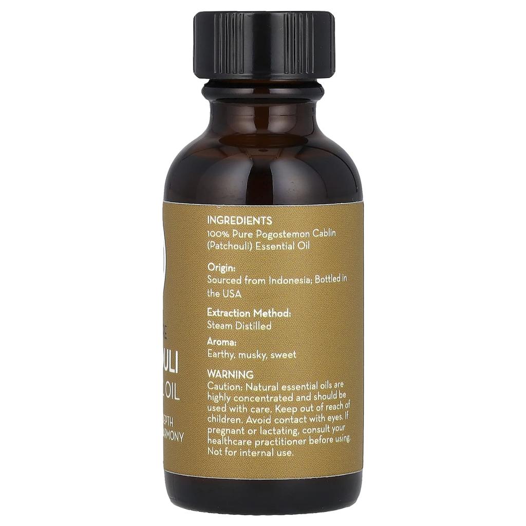 100% Pure Essential Oil, Patchouli, 30Ml(1Fl Oz)